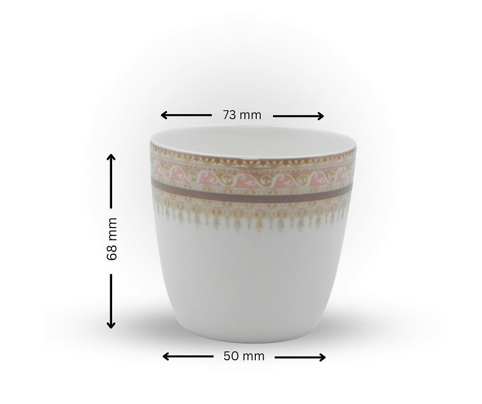 Thumbnail: Coffee Mug Tulip 175 ml (set of 6)