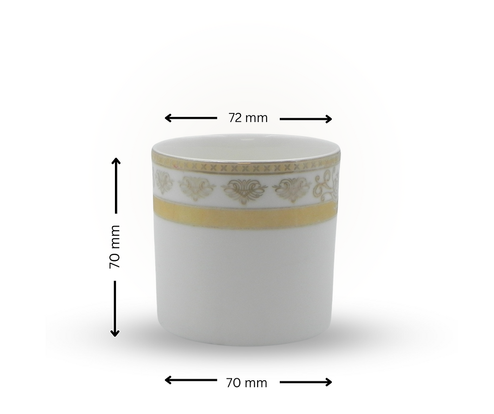 Thumbnail: Coffee Mug Shaily  205 ml (set of 6 )