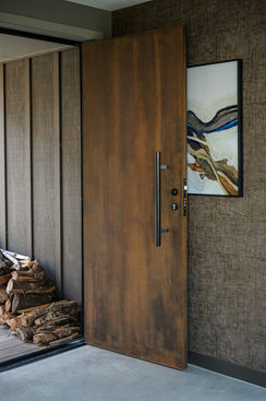 front door selection interior designer