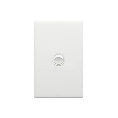 Matt white switch ED770-1MW_Front_resize
