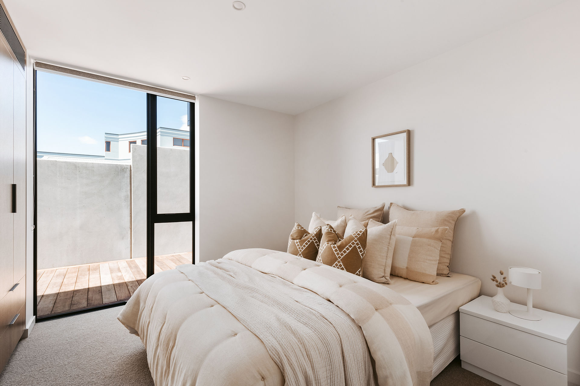 carpet bedroom space
