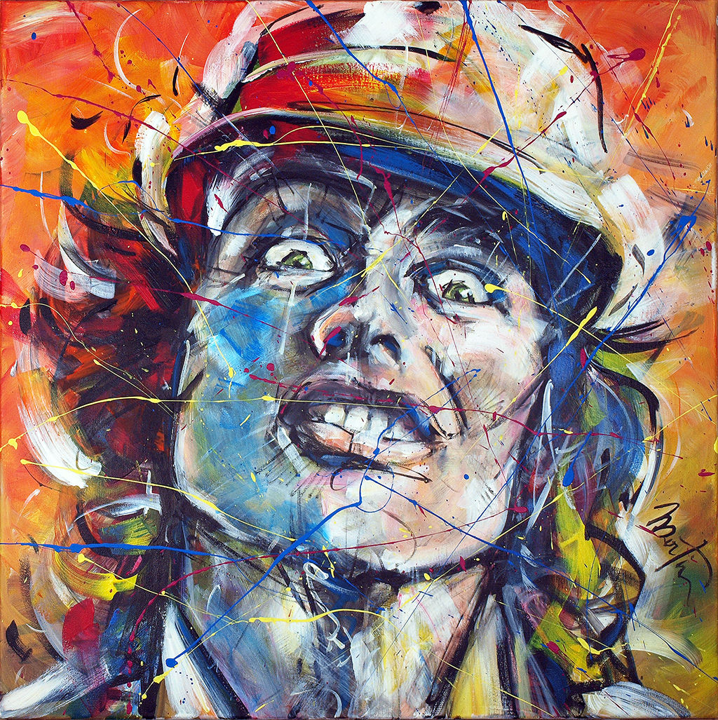 Martin Street-Art | Angus Young