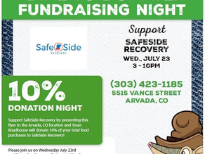 Dine To Donate at Texas Roadhouse in Arvada, July 23rd 2025!