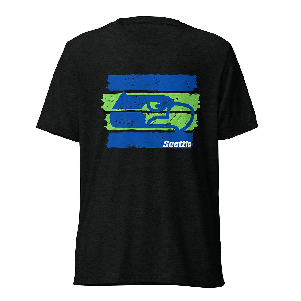 Black Seattle Seahawks tshirt