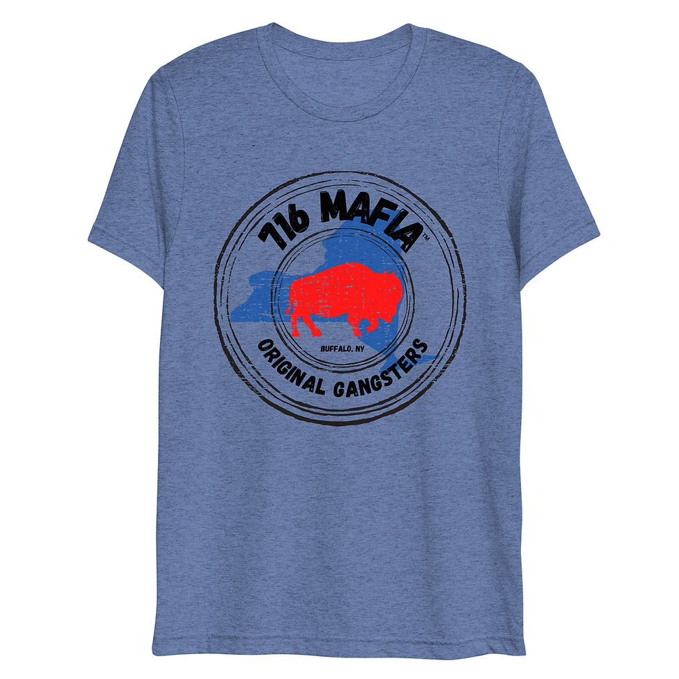 Blue 716 Bills Mafia t-shirt