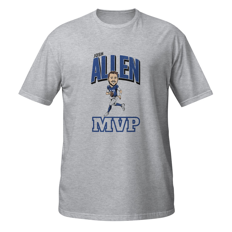 Josh Allen MVP tshirt