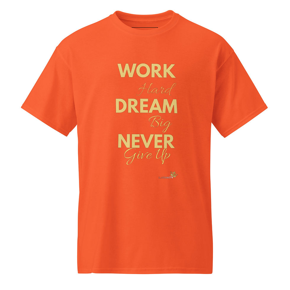 Thumbnail: Unisex Work Hard Tee