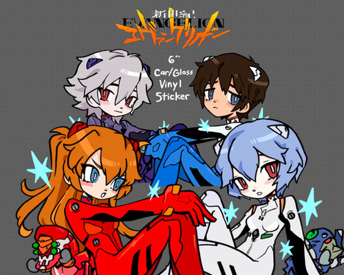 Evangelion Vinyl Decal | Gendakiwi's World