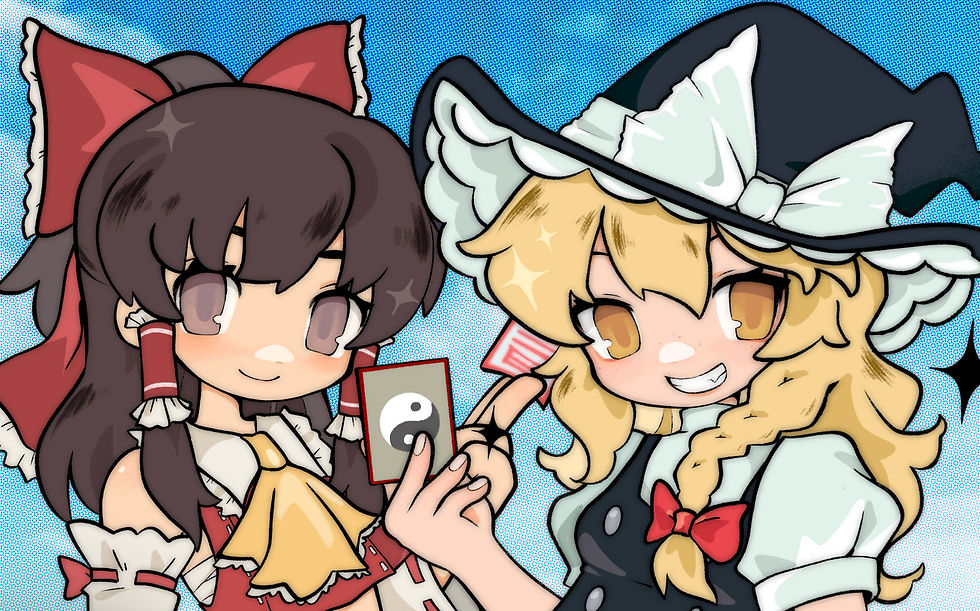 Thumbnail: Touhou 6" Decals - 11 designs and counting !