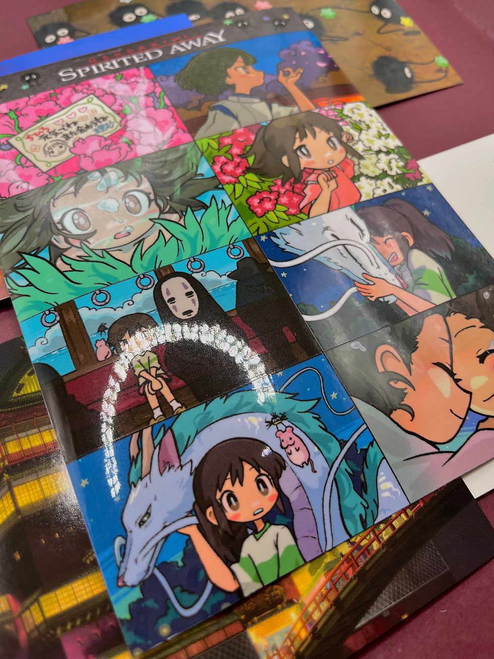 Thumbnail: Ghibli Scenes Sticker Sheets