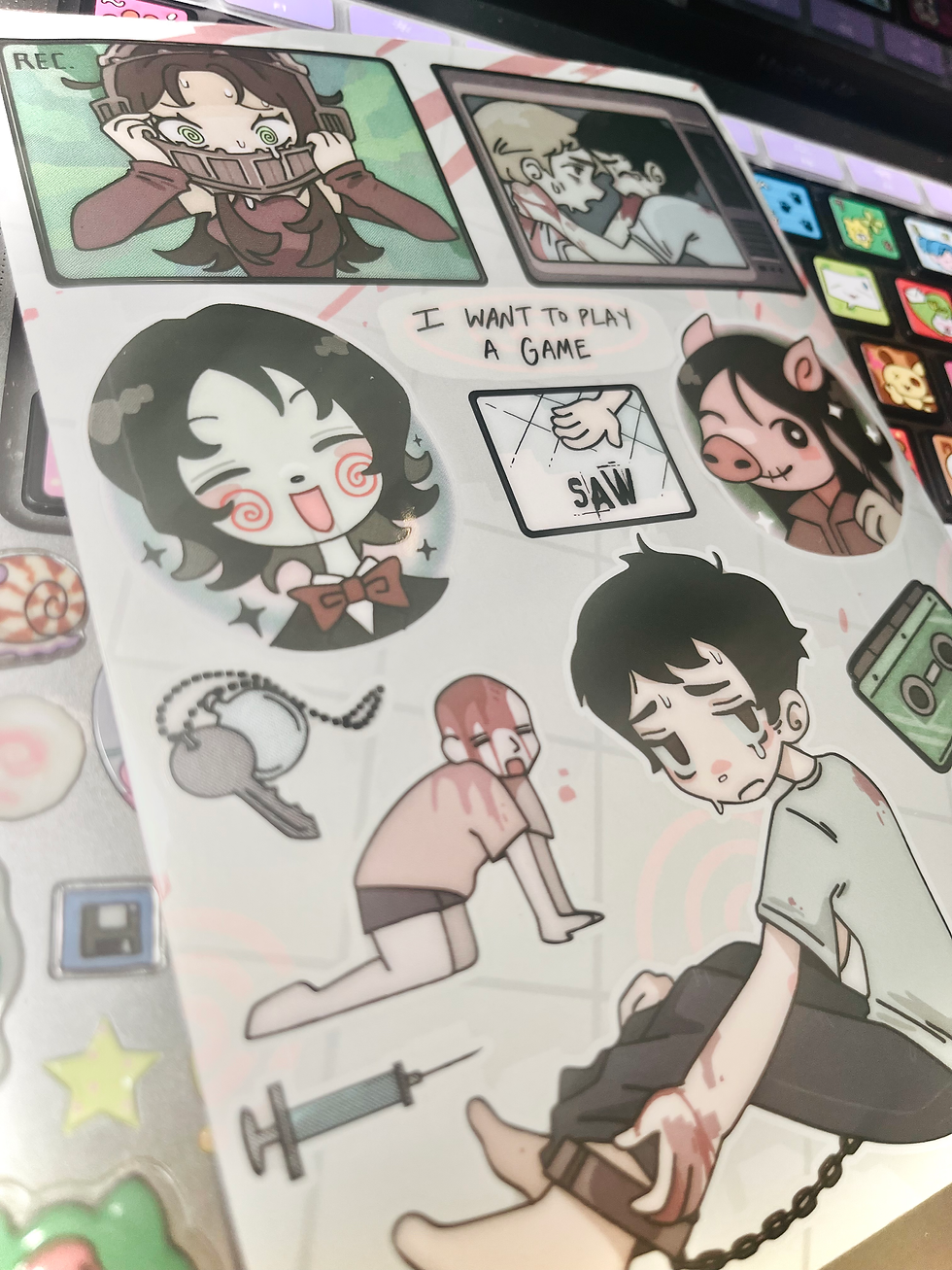 Thumbnail: Saw Sticker Sheet