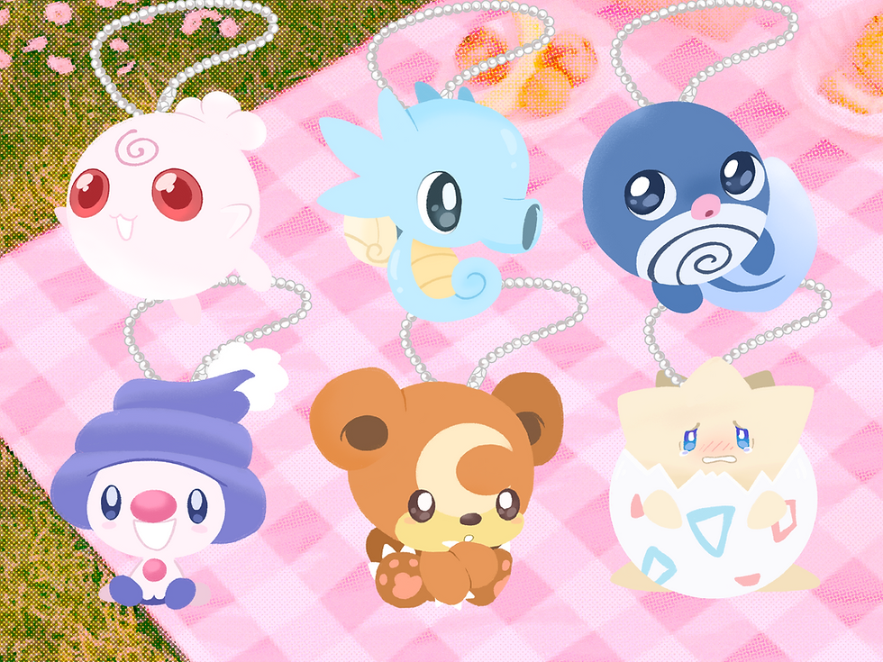 Thumbnail: Baby Pokemon Squishy Charm