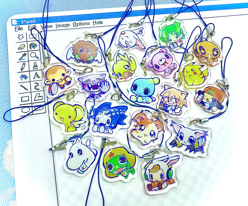 Thumbnail: Little Creatures Phonecharms - 19 DESIGNS !