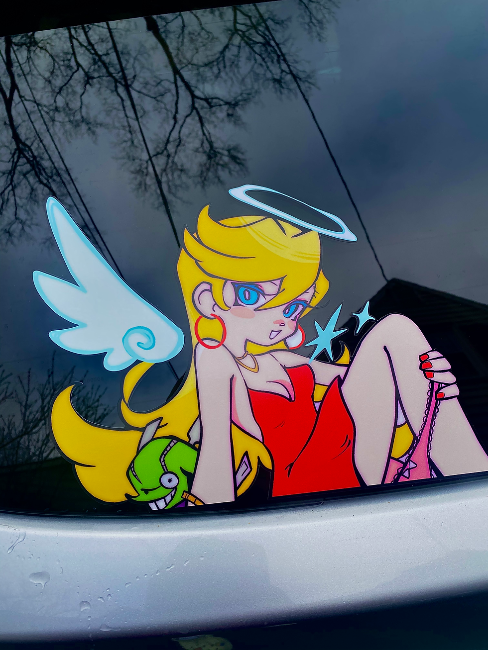 Thumbnail: PSWG 9" Big Decals - Angel Sisters