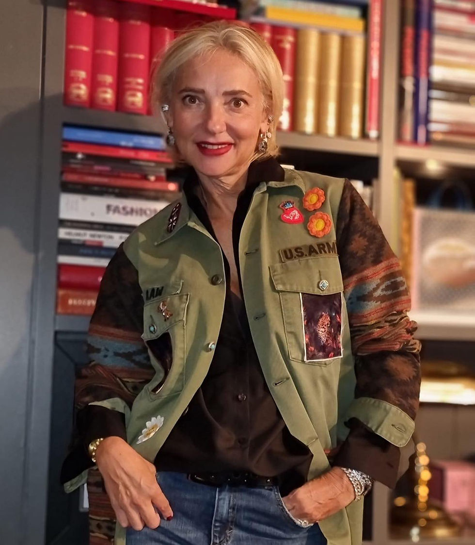 Silvia Berri Giacca Militare Originale Fortefor4