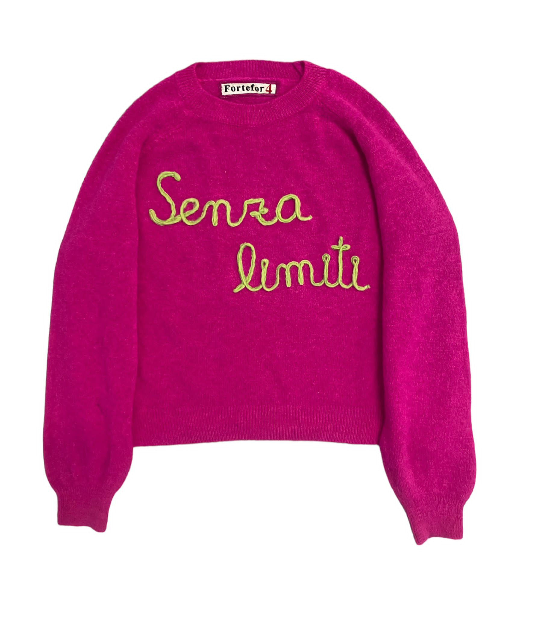 Maglione Senza limiti fucsia