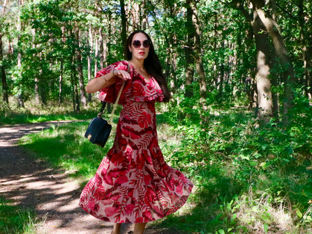 FASHION STYLE : DRESSES WITH EXOTIC PRINT LOOK