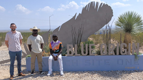 Amoako_Otis_Josh at Blue Origin Launch Site One_PC Uplift Aerospace.jpg