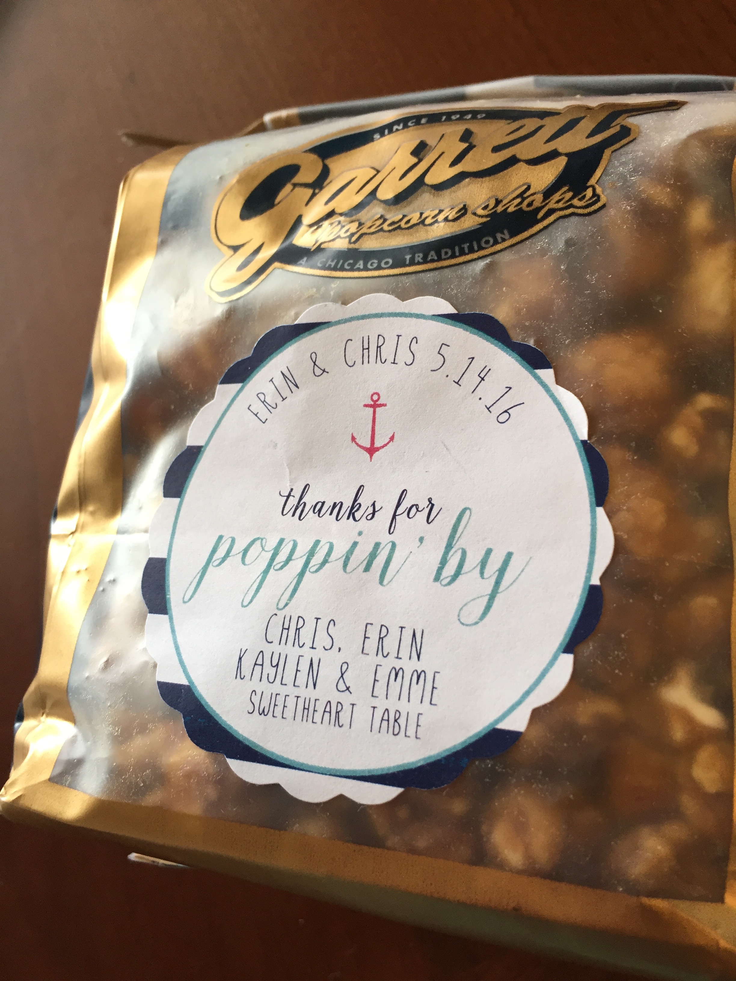 Popcorn Favor