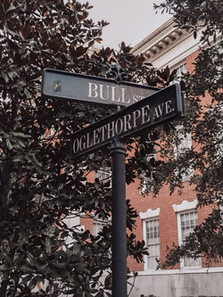 Savannah Street Sign