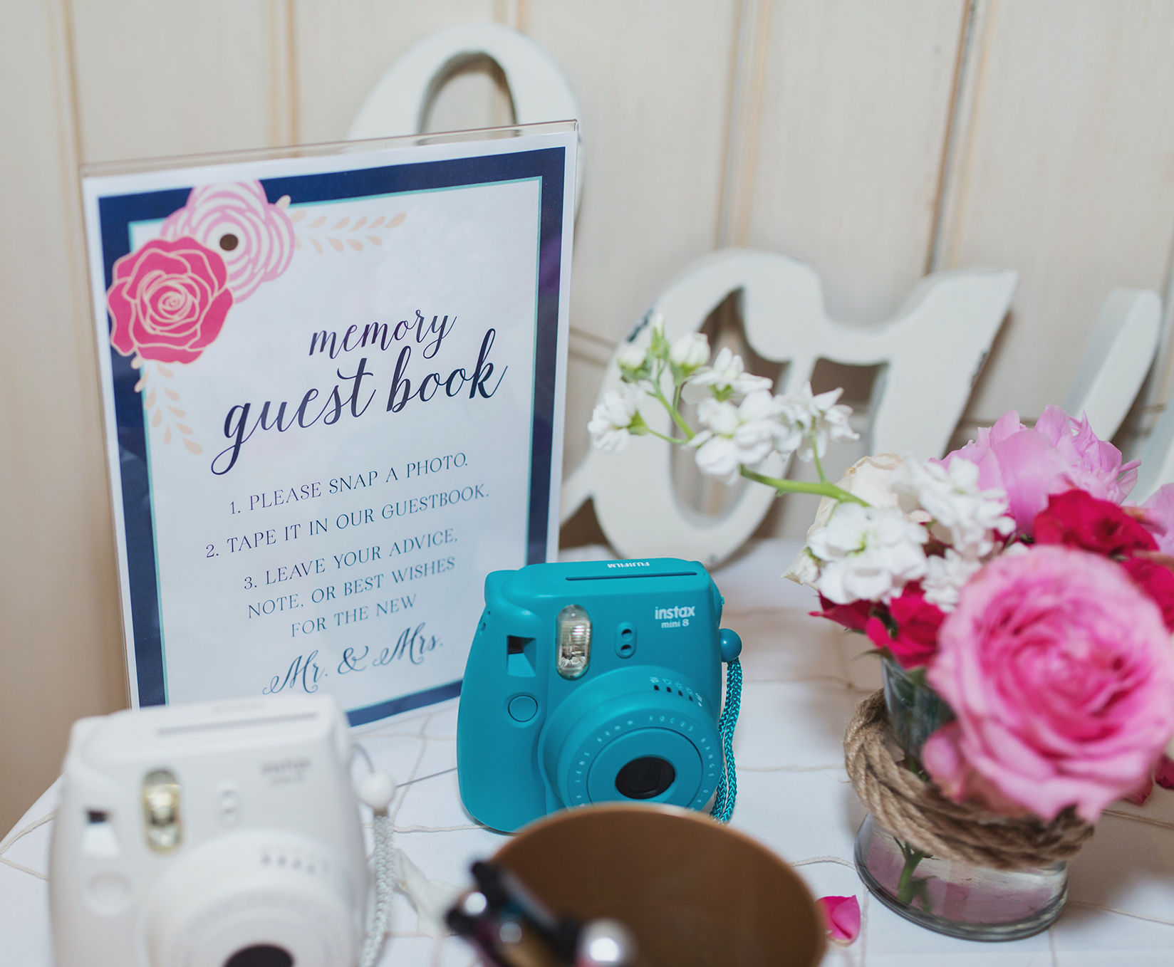 Guest Book Table