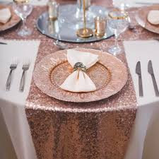 Rose Gold Wedding Table