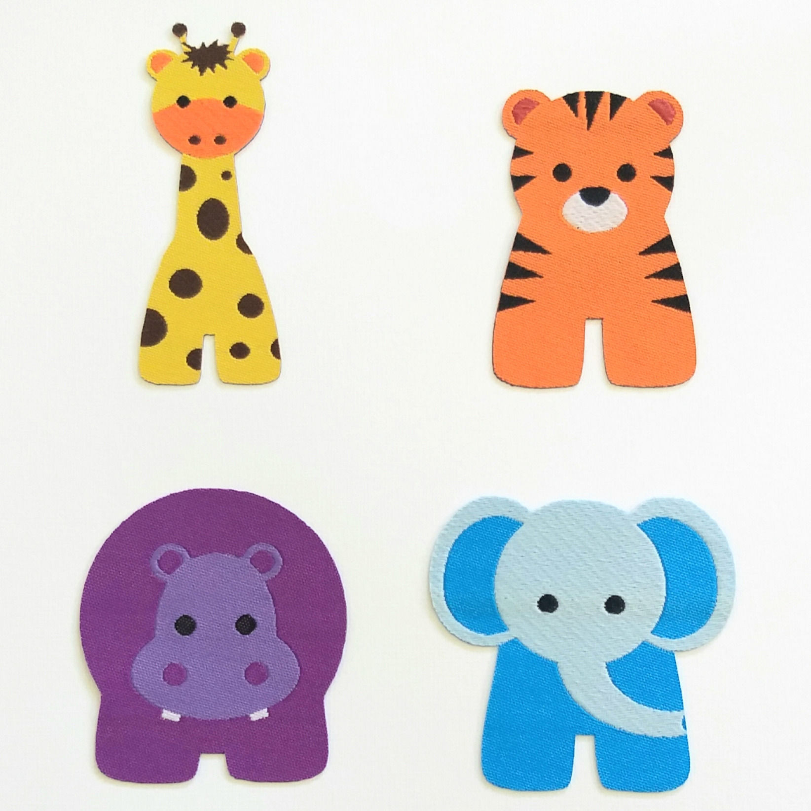 Patches Bichinhos - Embalagem com 06 unidades.