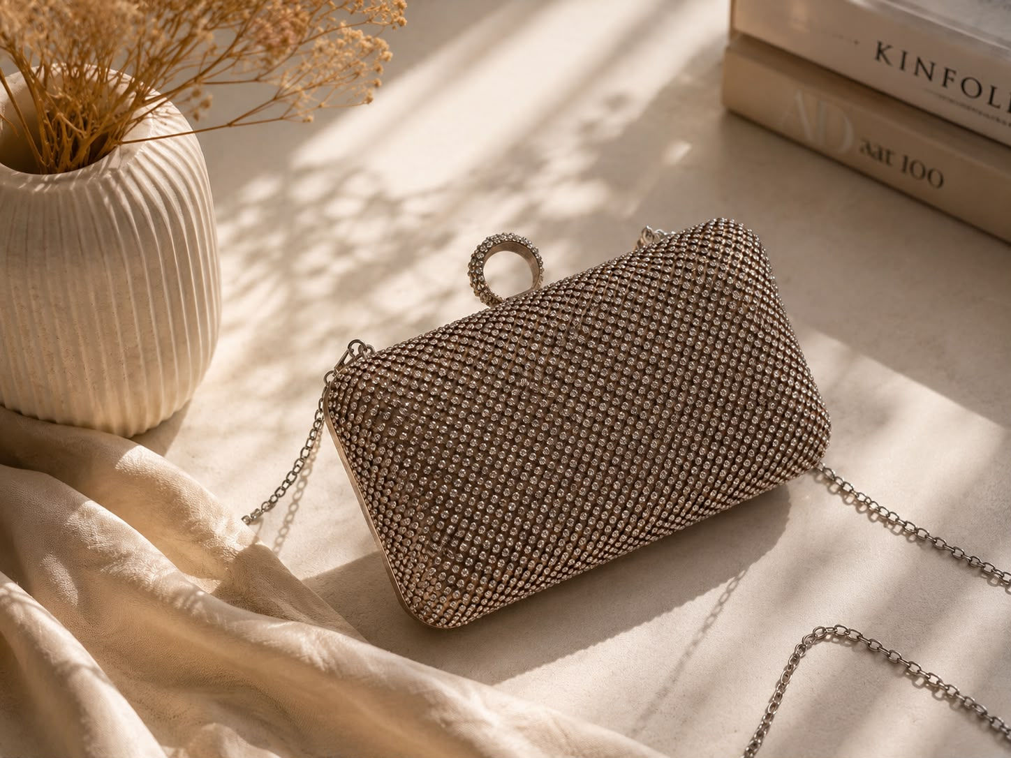 Clutch Grace Gold