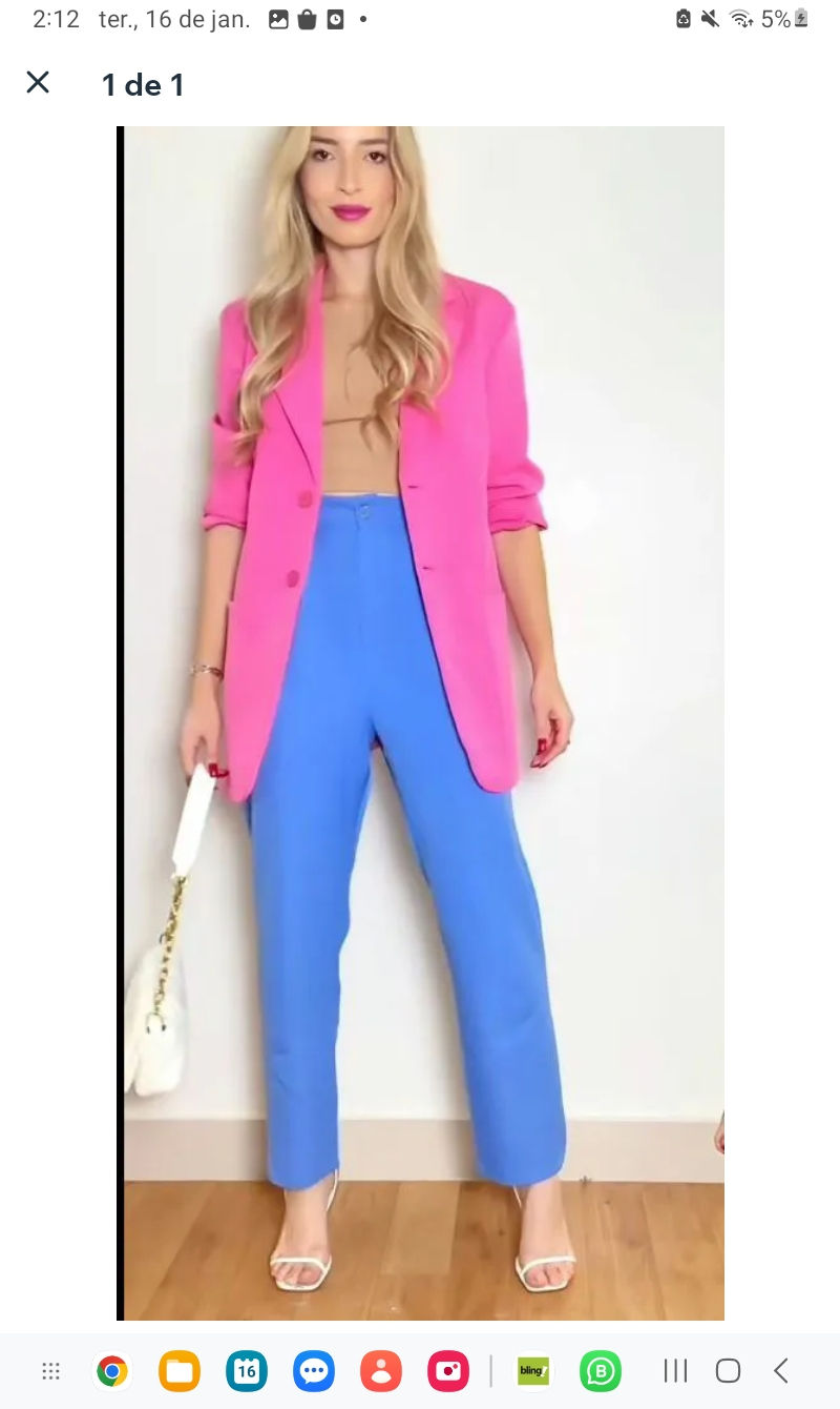 Miniatura: Calça de Alfaiataria 