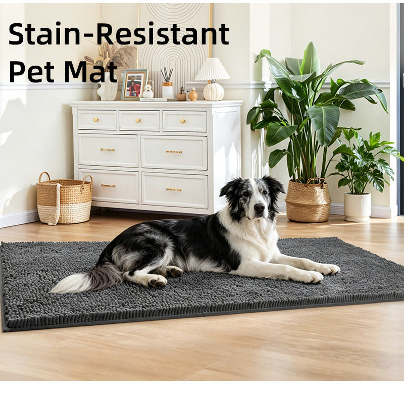 Thumbnail: Reusable Pet Mat, Super Absorbent Dog Pee Pad. Washable, Anti-Slip, Leak-Proof, 