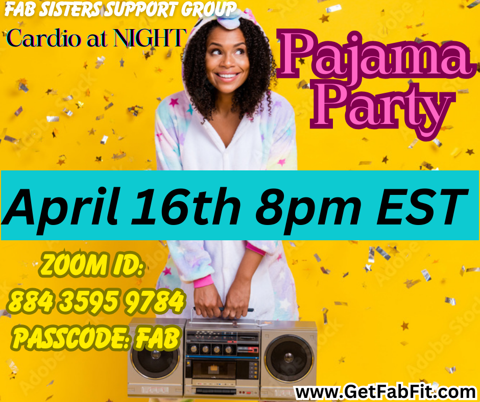 Cardio at Night- Pajama Party