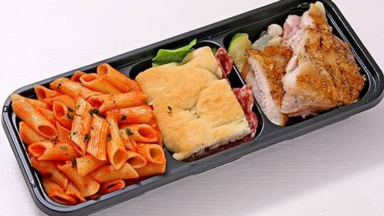 チキングリルとペンネアラビアータ弁当 @¥1,180(1個)