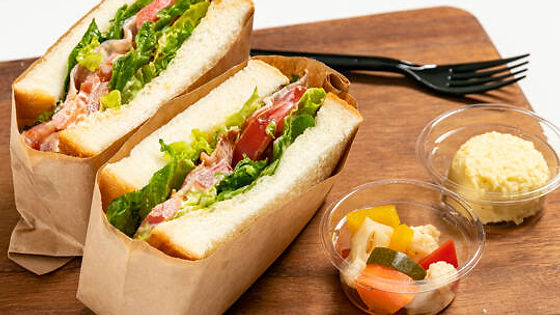 サンドイッチ ベーコンレタストマトBLT @¥1,180