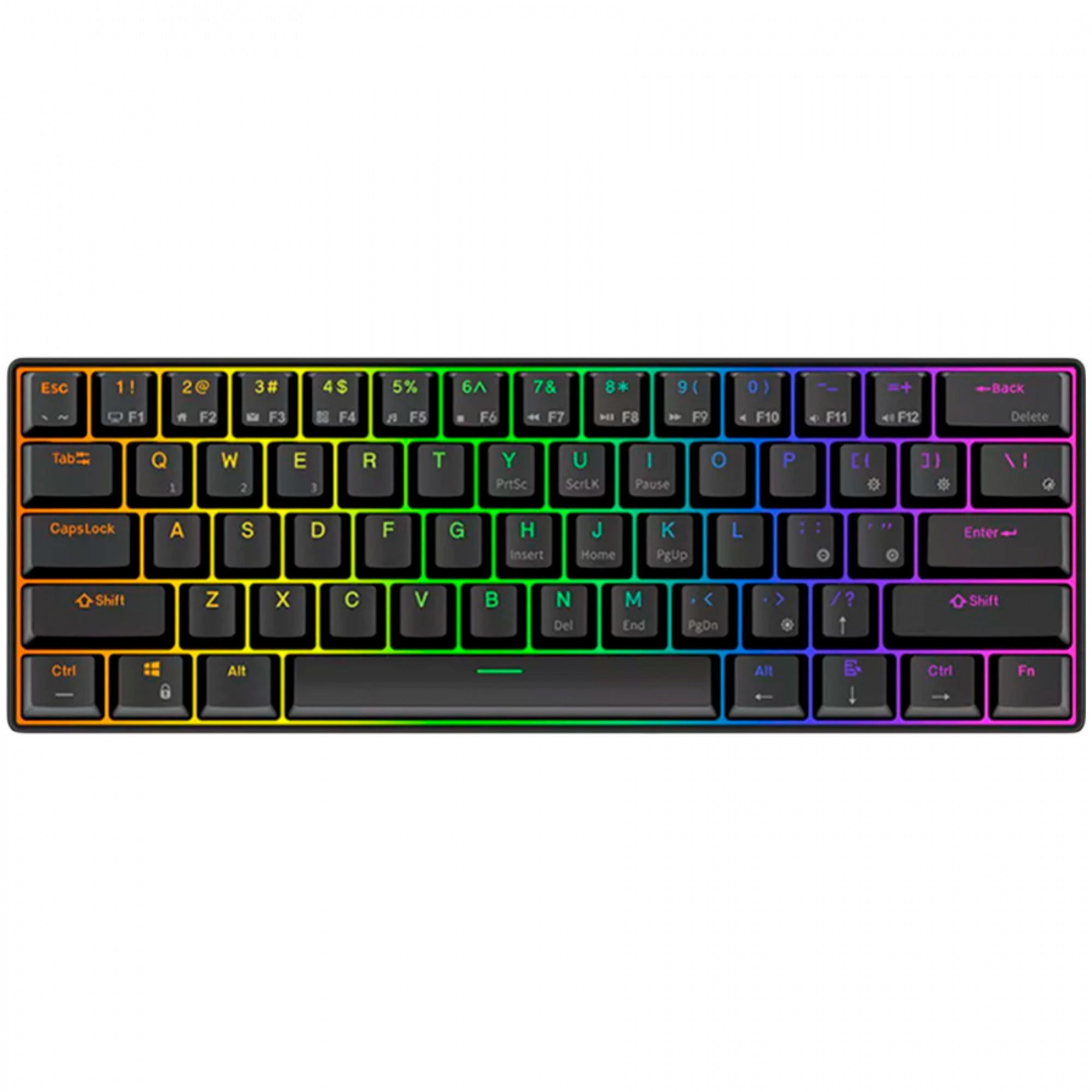 Royal Kludge RK61 Wireless Mechanical Keyboard, Gaming Keyboard (Black, US Layou