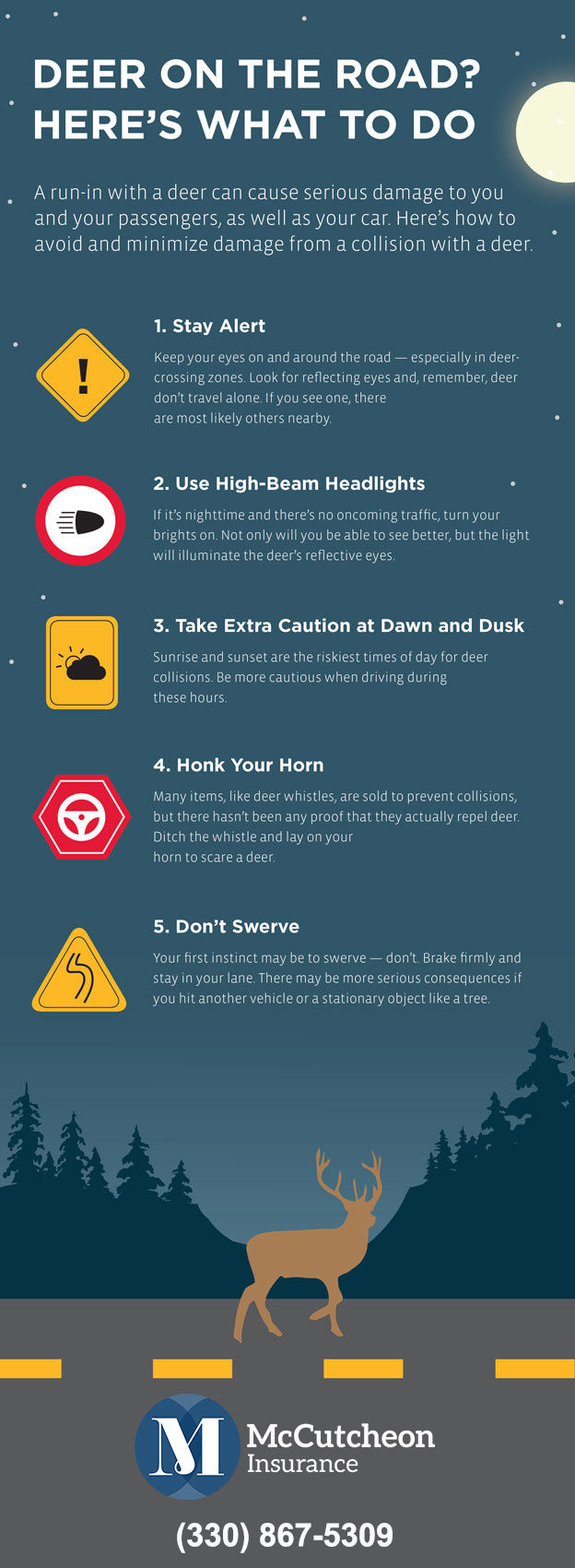 How to Avoid Deer in Road Accidents