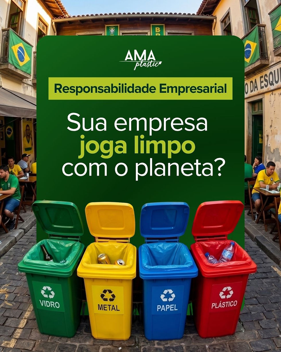 Sua empresa joga limpo com o planeta?