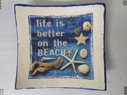 Cuenco decoupage artesanal de pasta piedra cerámica sin horno -Artesanías Girasol