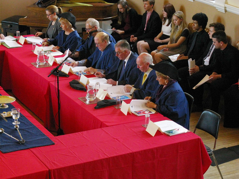 John Newton at Thetford Mayoral ceremony