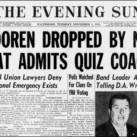 The 1950s Quiz Shows Era And Multisided Platforms: Lessons In Quality Management From 65 Years Ago