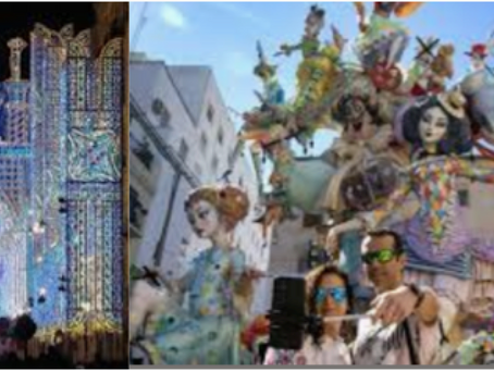 Festivales: Las fallas y Diwali 