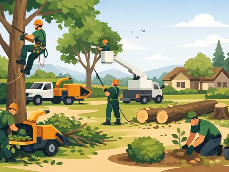 What Does Tree Service Include for Your Yard?