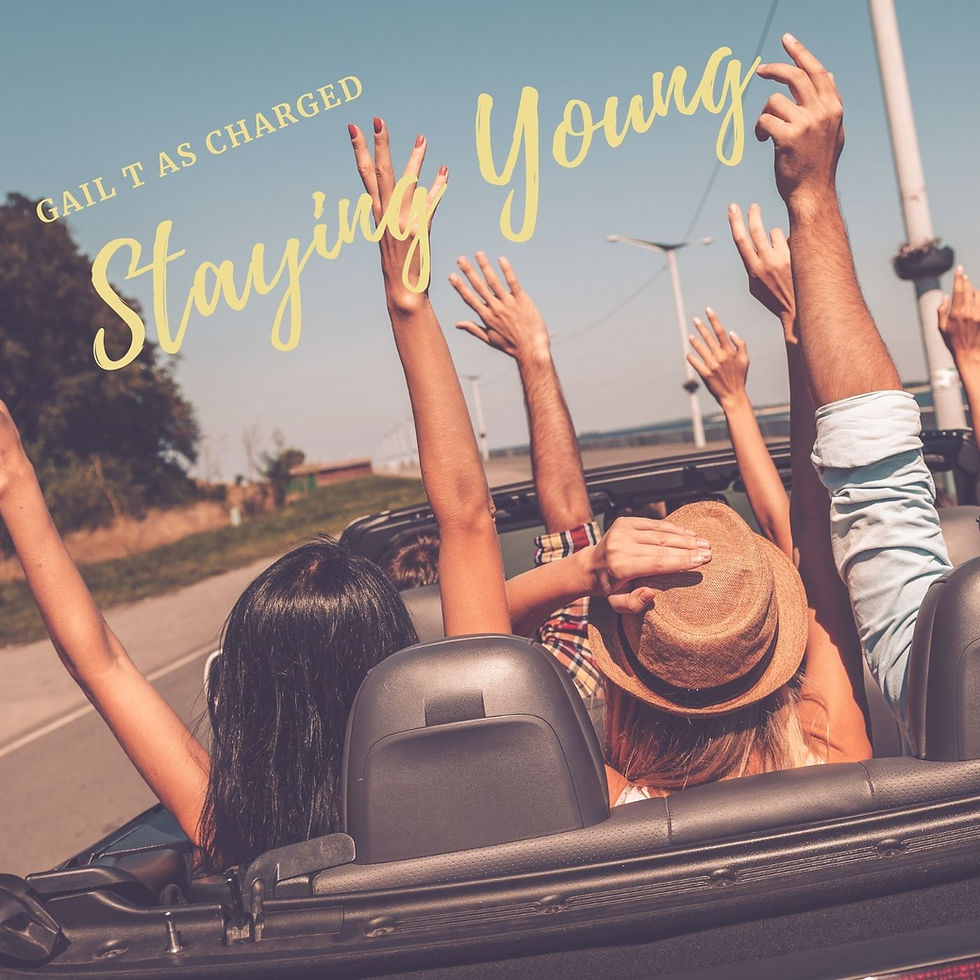 Thumbnail: "Staying Young" Inspirational Pendant Necklace