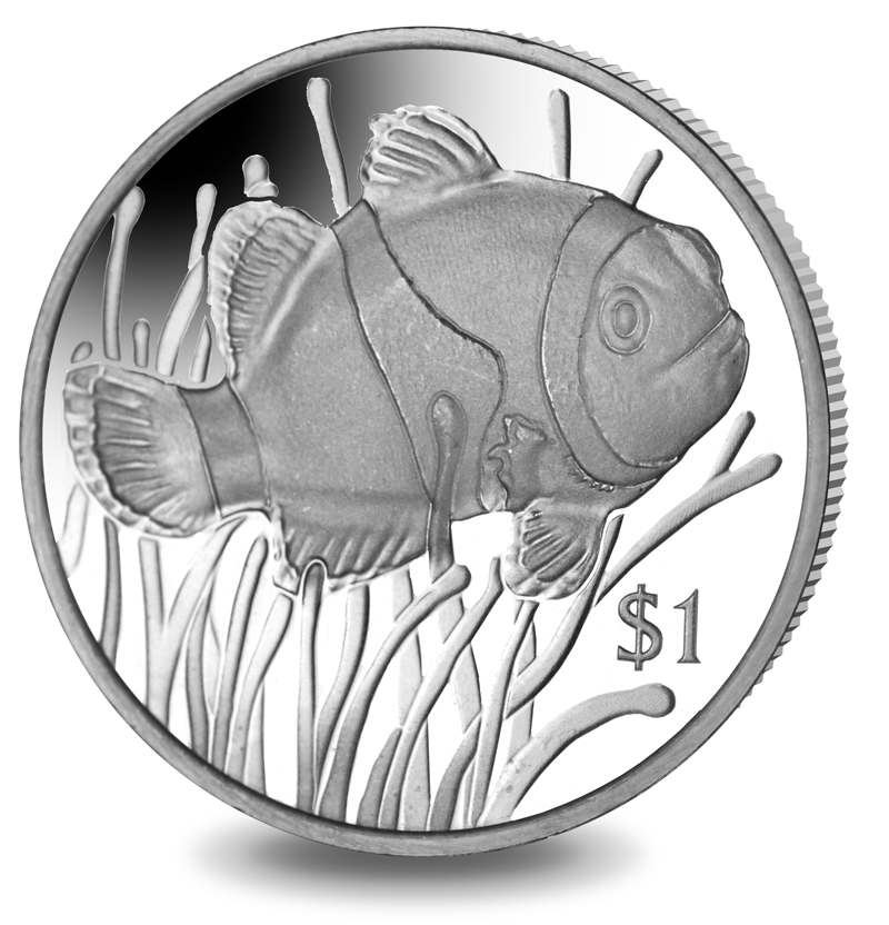 1 Dollar, Cu/Ni, Auflage: 10.000 Ex., Quelle: Pobjoy Mint