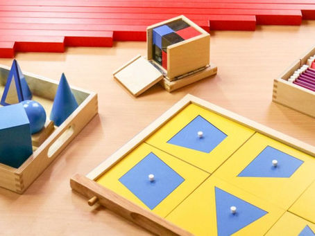 Sensorial Materials - The amazing Montessori Sensorial "HANDS ON" learning materials