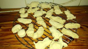 Quick Salt Dough Fridge Magnets in the Microwave