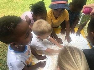 Sensory Shaving Cream Fun