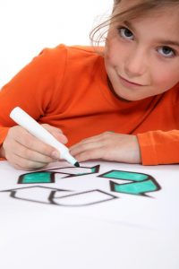 recycling and kids