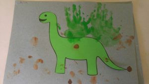 Dinosaur themed art activities