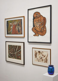 picture-hanging Christina-Conrad Robyn-Kahukiwa Piers-Abbenes auction-preview marketing transform-your-space refresh