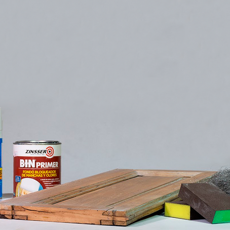 RECICLAR MADERAS / Cómo preparar la madera antes de pintar
